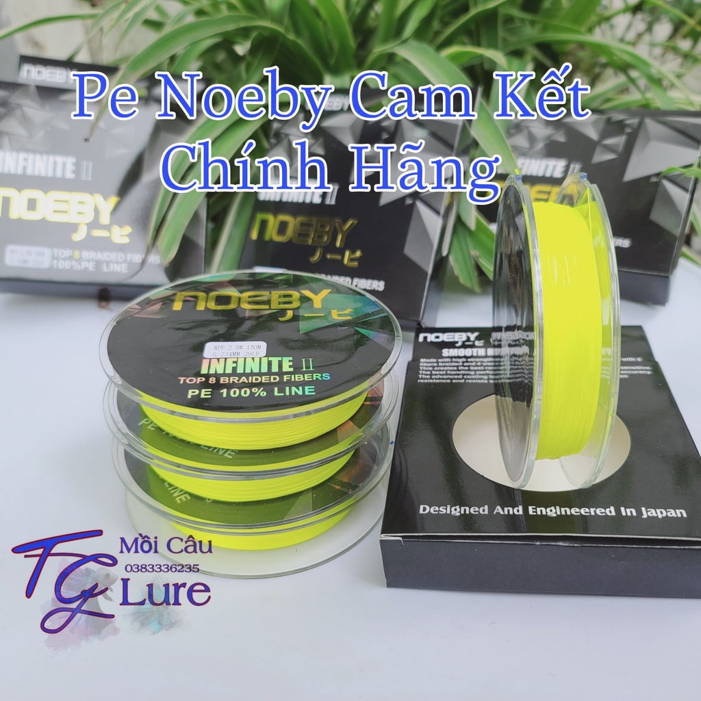 Dù Câu Cá NOEBY Infinite ll 150m Siêu Mịn , Siêu Tải Cá thegioimoicaulure