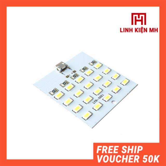 Module LED Siêu Sáng Nguồn 5V Micro USB