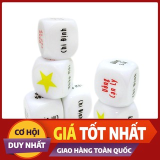 Cục Xí Ngầu Xúc Xắc Uống Bia Rượu Xả Stress Cực Vui,Cực Ngầu - Cherry Gift Shop