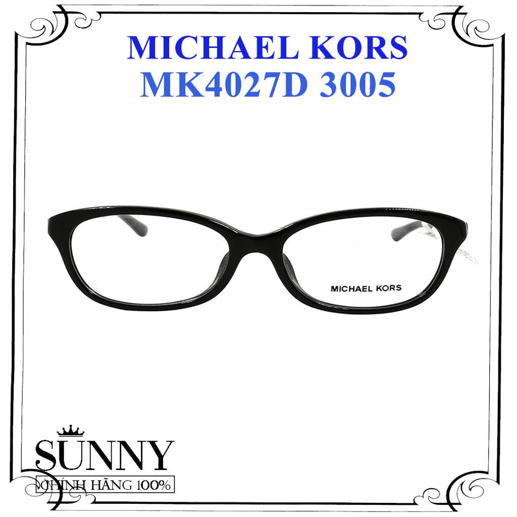 MK4027D - gọng kính thời trang Michael Kors chính hãng, thiết kế dễ đeo bảo vệ mắt