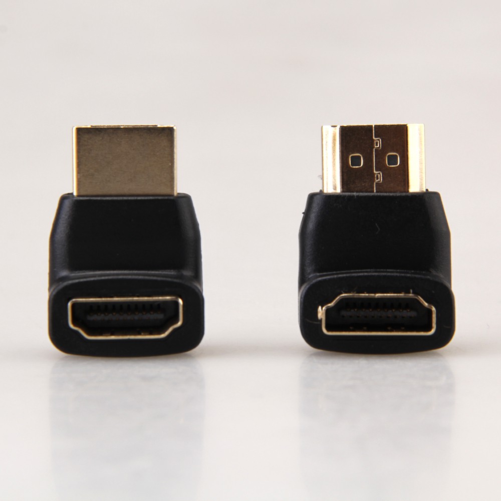 Đầu nối góc rộng 90 độ kết nối cáp HDMI đực sang cái