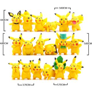 Set 18 đồ chơi mô hình Pikachu dễ thương cho bé