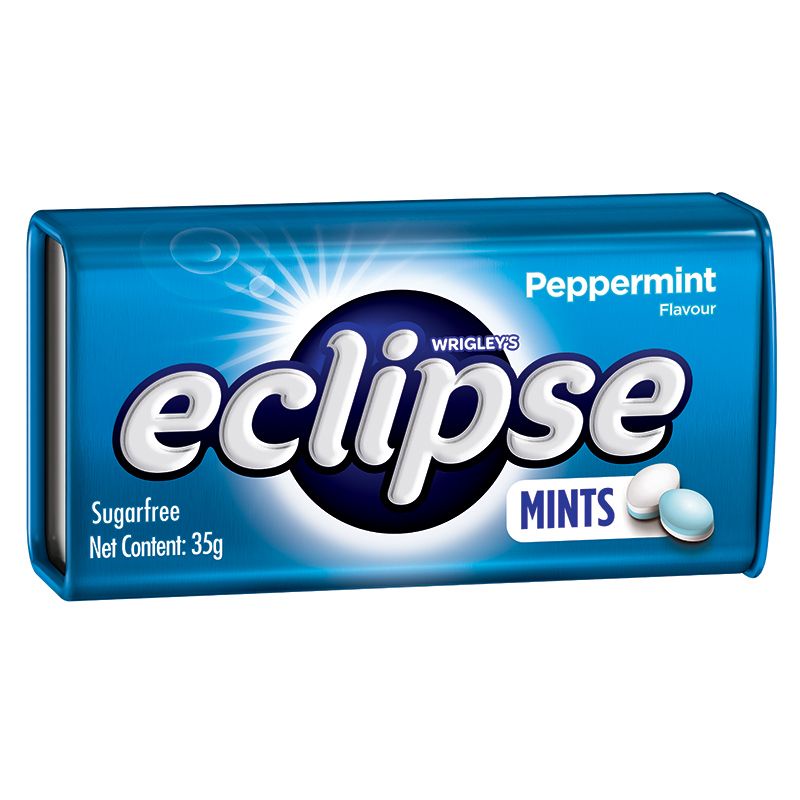 Kẹo Ngậm Không Đường Eclipse Vị Bạc Hà 35G