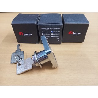 Khóa tủ IVAN 03138.022 CP crom bóng