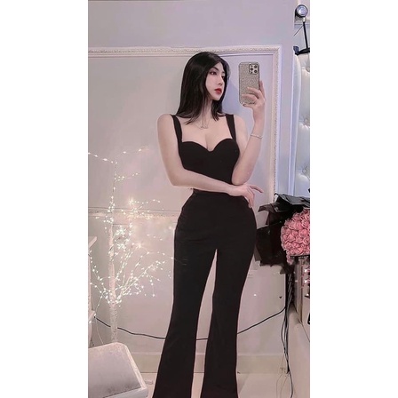 Jumpsuit dài siêu hack dáng