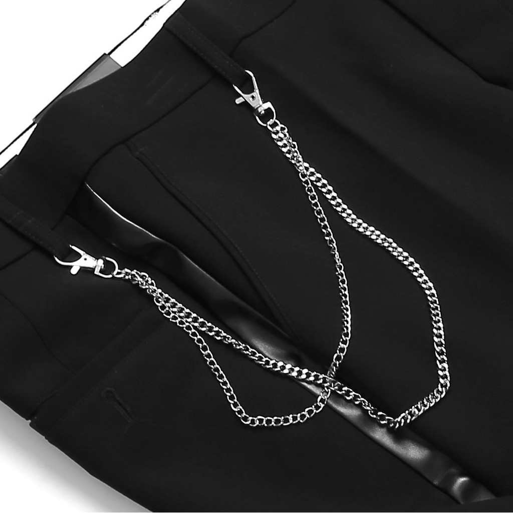 Quần âu nam phối da móc xích - BENTINO | BigBuy360 - bigbuy360.vn