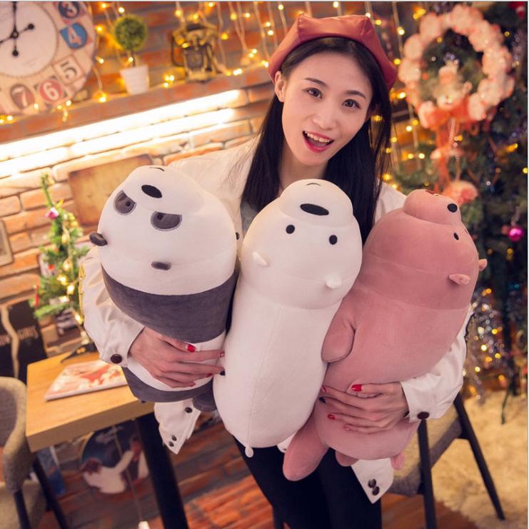 Gấu Bông Bộ 3 We Bare Bears Siêu Dễ Thương