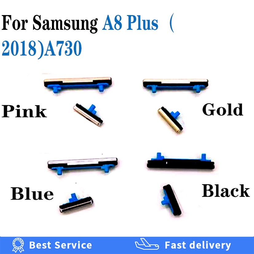 Khung Nút Bấm Âm Lượng Thay Thế Cho Samsung Galaxy A8 Plus 2018 A530 A530F A530N A8 + A730 A730F A8Plus Mới