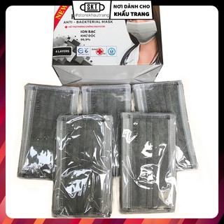 Khẩu Trang Y Tế 4 Lớp HUMA ⭕FREESHIP⭕ Khẩu Trang Kháng Khuẩn Tiêu Chuẩn Bộ YTế