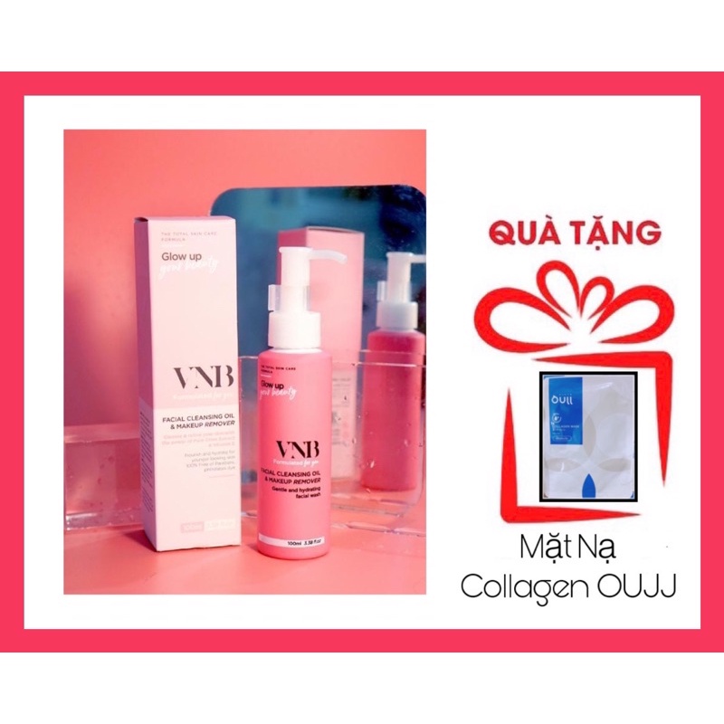 DẦU TẨY TRANG VNB FACIAL CLEANSING OIL &amp; MAKE UP REMOVED 100ML