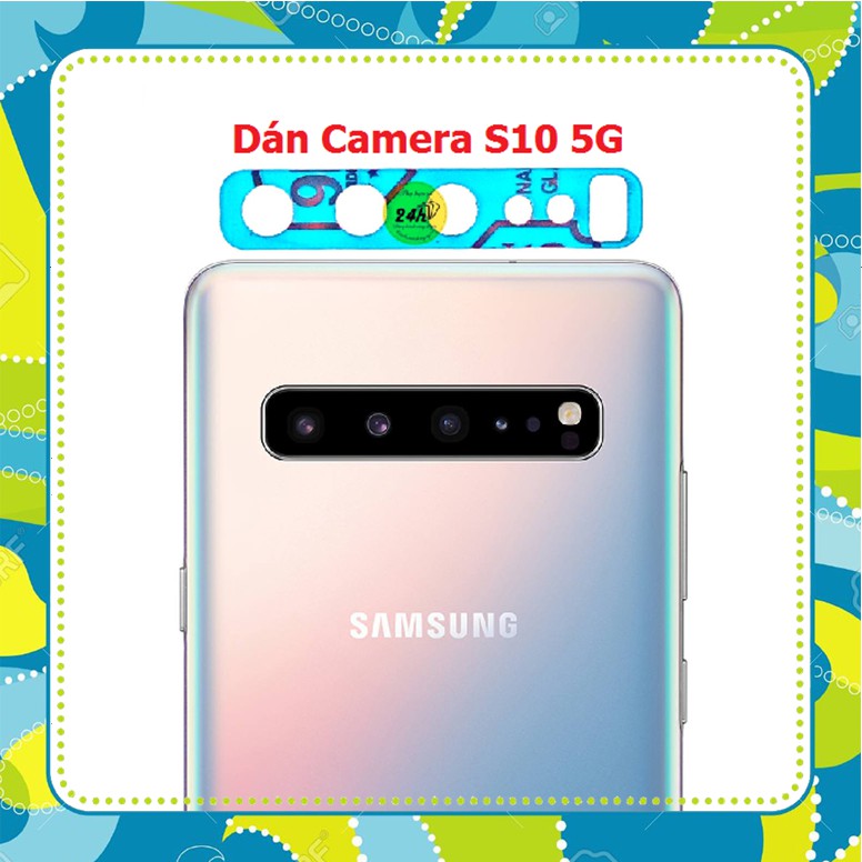 Miếng dán bảo vệ camera Samsung S10 5G  Nano cao cấp