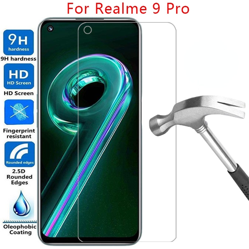 Kính Cường Lực Bảo Vệ Màn Hình Cho Realme 9i 8i 8 9 Pro Plus Narzo 50 50A Prime Realme C33 C30 C35