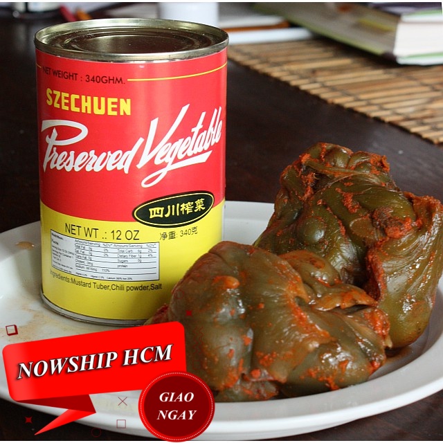 Cải Tứ Xuyên Nguyên Củ 340gr - Củ Su Hào Nấu Canh Người Hoa