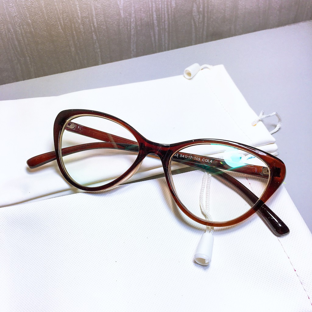 [Mã SKAMCLU7 giảm 10% cho đơn từ 0Đ] Gọng kính mắt mèo 2383 nhận cắt cận viễn loạn | BigBuy360 - bigbuy360.vn