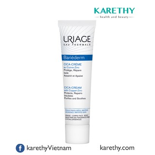 [Hsd:06/2023]Uriage Bariéderm Repairing Cica-Cream: Kem Chăm Sóc Da Kích Ứng