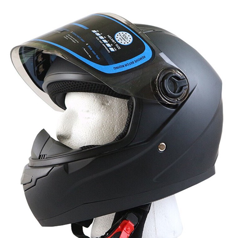 Mũ bảo hiểm Fullface kính chống lóa - Hàng chính hãng BKtec - BK31 - Bảo hành 12 tháng - Vòng đầu 57