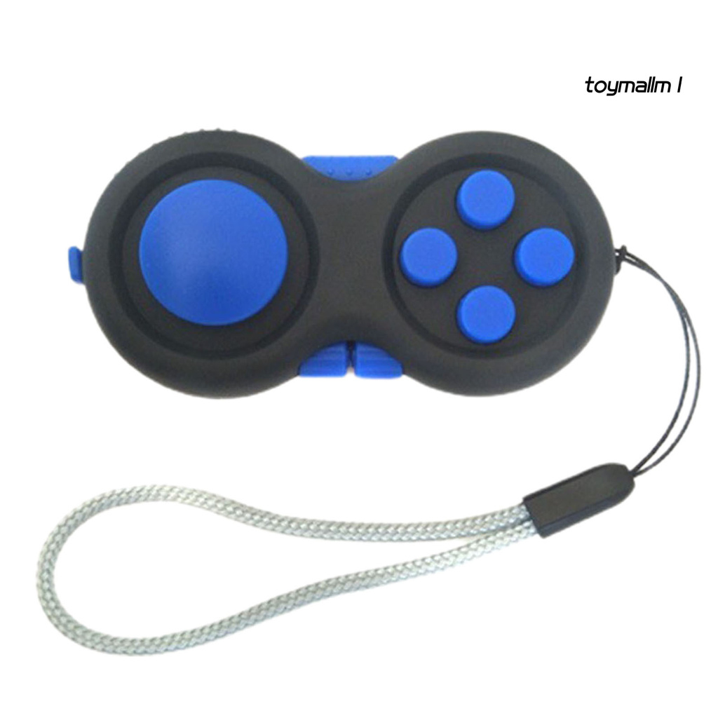 toymall Fidget Pad Portable Stress-relieving 4 Buttons Game Joystick Stress Reliever for Teens