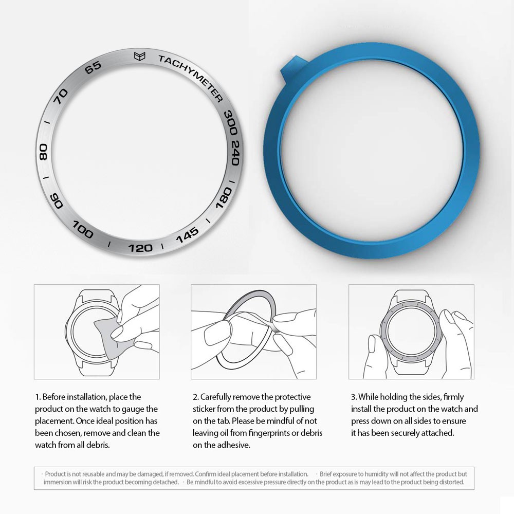 Vòng bezel bảo vệ mặt đồng hồ Samsung Galaxy Watch 42mm/46mm
