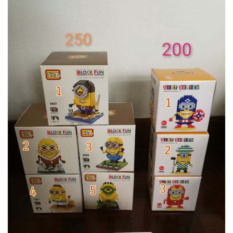 Iblock tay sai minion vui nhộn * Một số hộp có lỗi khi vận chuyển.