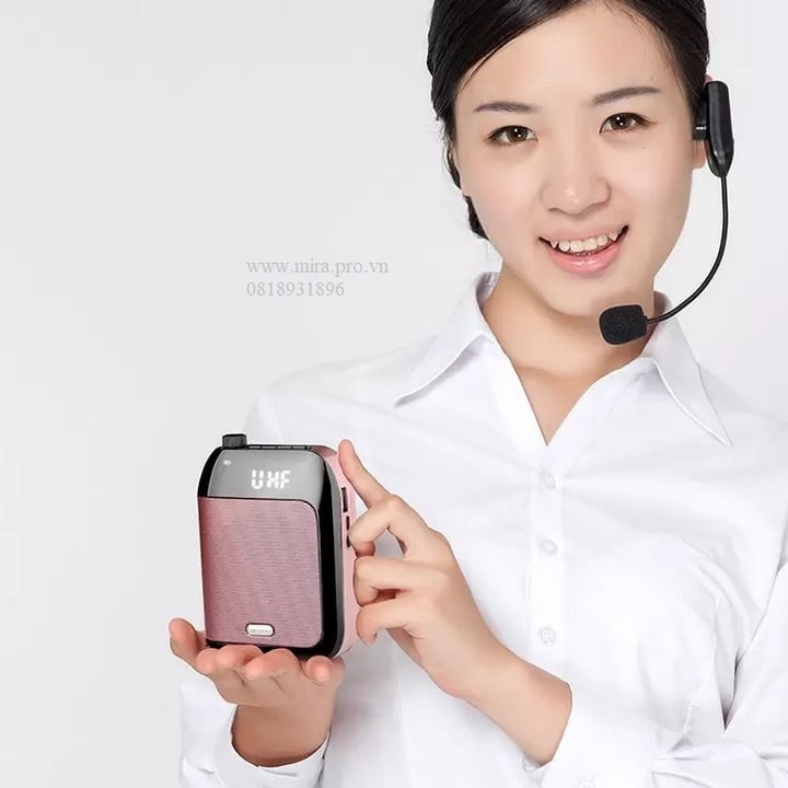 Máy trợ giảng aporo t20 uhf 2.4G  có Bluetooth