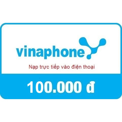 Thẻ nạp điện thoại Vinaphone 100.000 đ