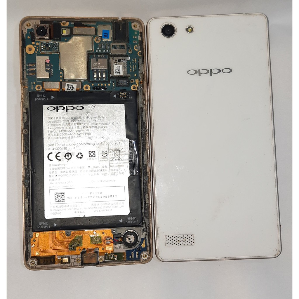 Điện Thoại Oppo A33/Neo7 việt nam. Vỡ màn Hình.Main Sống full chức năng, Full đồ, chưa sửa chữa | WebRaoVat - webraovat.net.vn