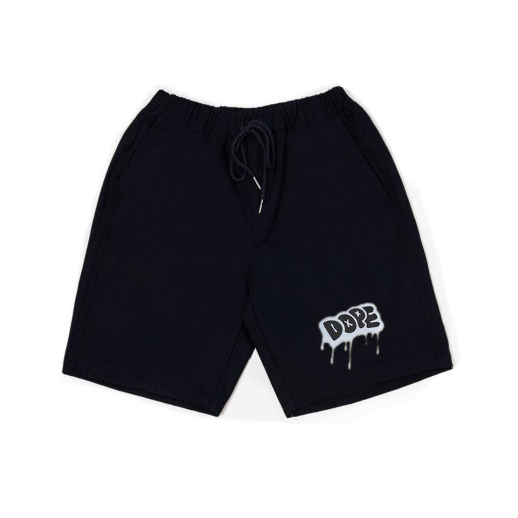 Quần đùi ngắn lưng thun Nam Nữ Kaki co giản short phản quang unisex D O P E Local Brand M Midori