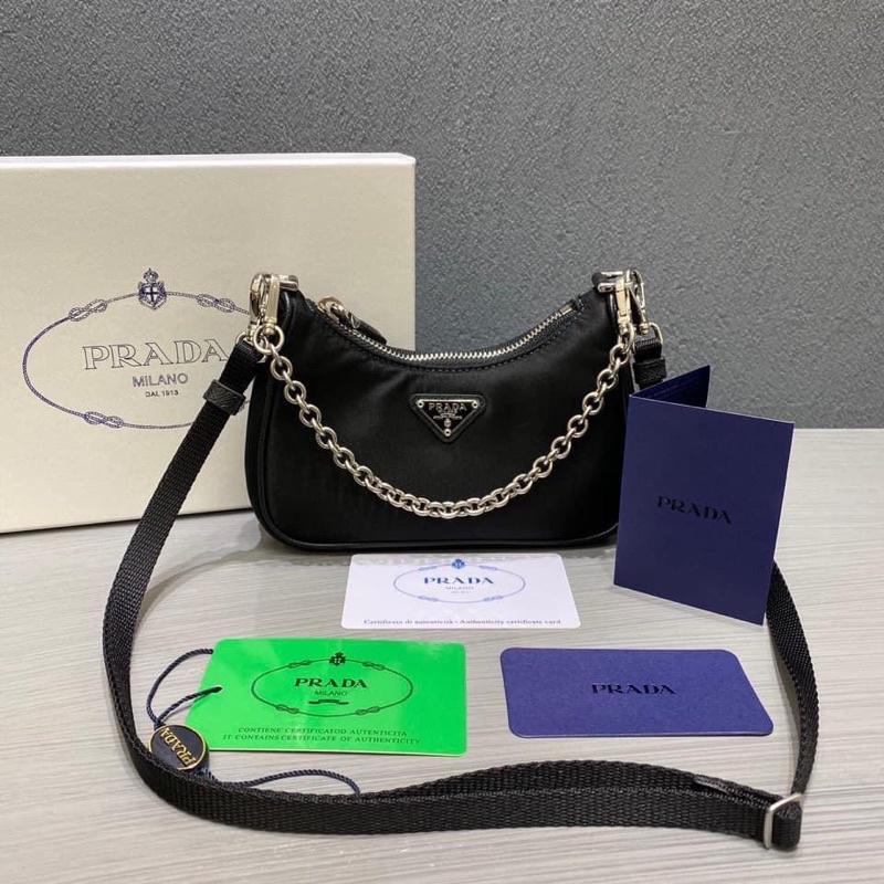 Túi Prada mini size 18