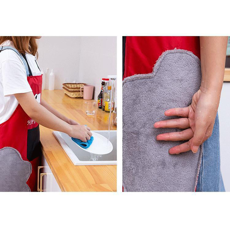 Tạp dề nấu ăn chống thấm nước đáng yêu tiện lợi