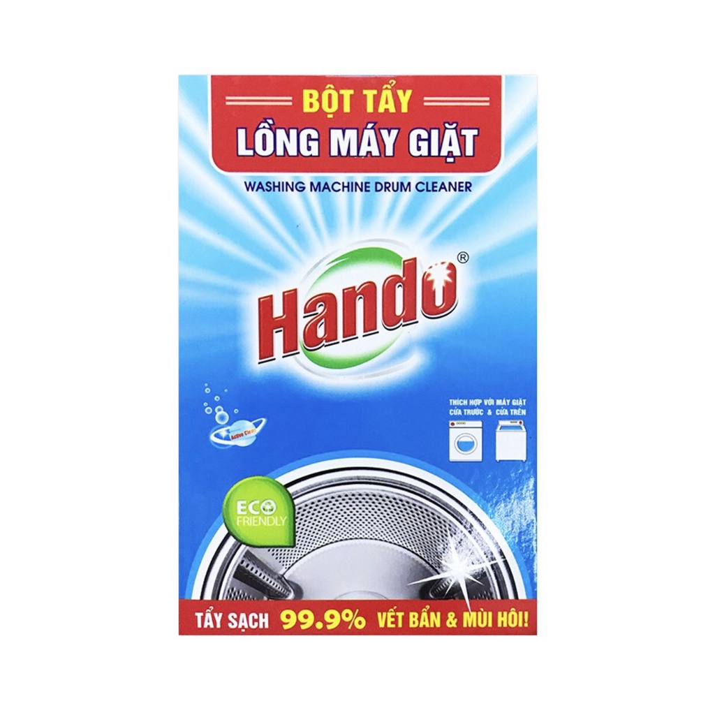 Bột tẩy vệ sinh lồng máy giặt Hando 200g (2 gói/hôp)