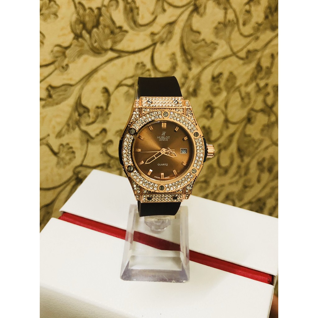 Đồng hồ nữ HubL0T - Brown 32mm | BigBuy360 - bigbuy360.vn