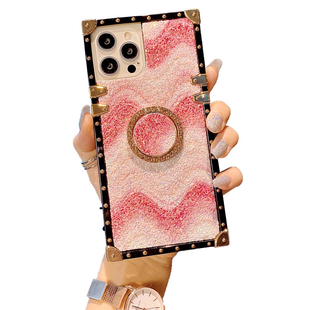 Ốp điện thoại viền vuông chống va đập mới thời trang thích hợp cho Apple iPhone 13 12 Pro 11 11 Pro Max 7 Plus