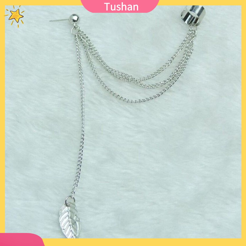 Khuyên Vành Tai Dáng Dài Phong Cách Rock Cá Tính