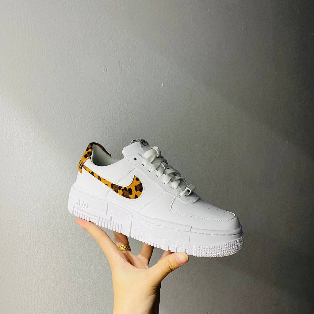 Giày AF1 Pixel SE 'Leopard Print' Nam Nữ Có Sẵn CV8481-100