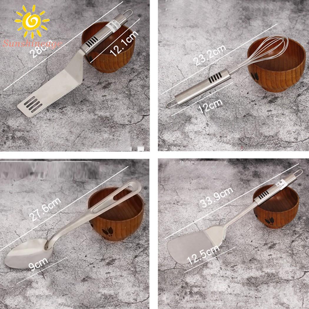 Xẻng Xúc Thức Ăn Có Lỗ Treo Chống Gỉ Tiện Lợi