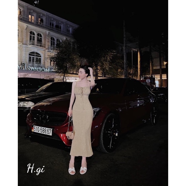 Đầm body maxi🤍