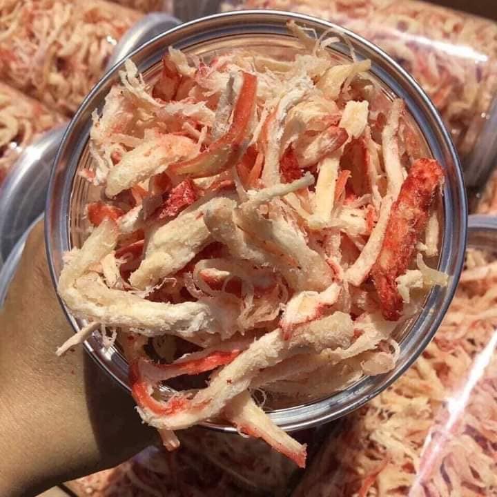 300G MỰC HẤP Nước Dừa Xé Sợi Loại Ngon, MaMi Food