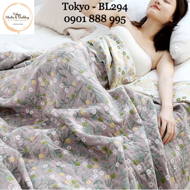 (4)TH Chăn Xô Organic Cotton Dòng Cao Cấp
