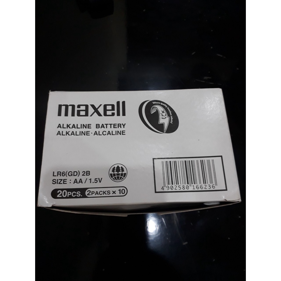 Pin AA Maxell Alkaline- Pin AALR6 Hàng chính hãng