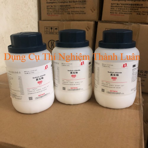 Hoá chất sodium chloride NaCl lọ 500g natri clorua ( GIÁ RẺ NHẤT)