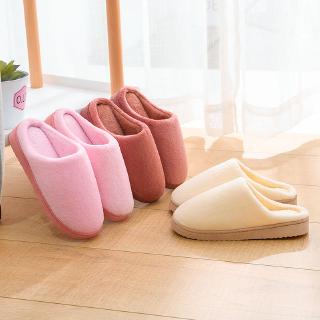 [Mã FSS09JAN hoàn 20% XU đơn từ 0đ]Dép đi trong nhà kiểu đế dày phối bông xinh xắn dễ thương cho các cặp đôi