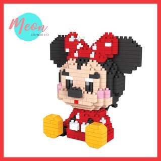 Xếp hình lego chó Pluto - Miniblock Mickey Mouse