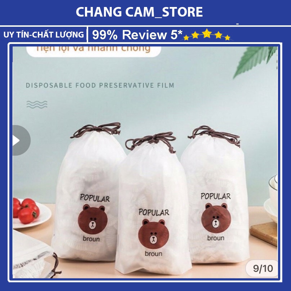 Màng bọc thực phẩm PE  siêu dai có chun,co giãn bảo quản thực phẩm an toàn có thể tái sử dụng
