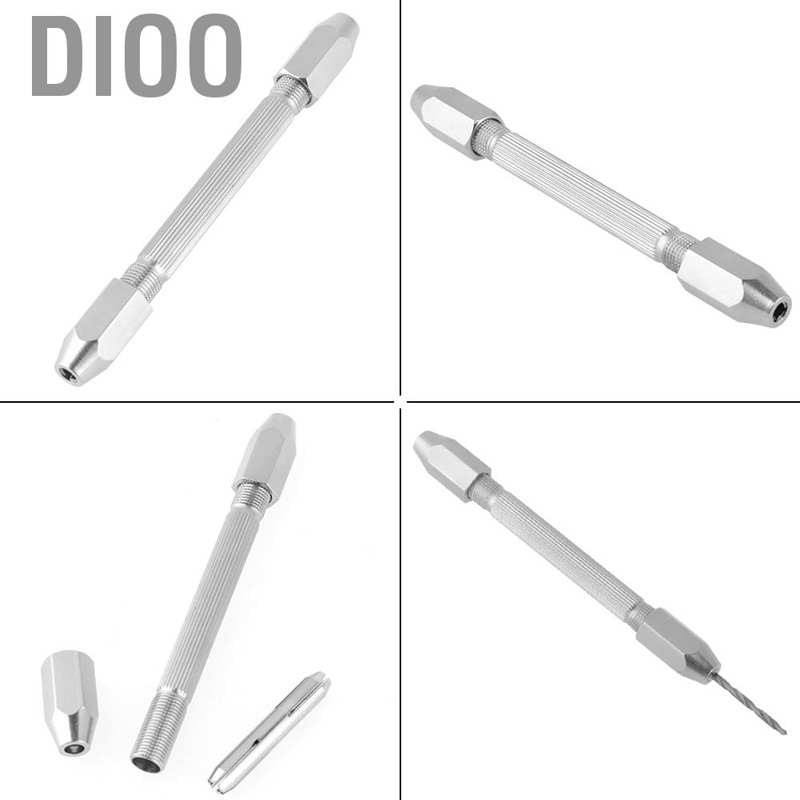 Dioo Micro 0.5-2mm Twist Drill Bit Set  10pcs 1pcs Double Ended Vice Jewelry for DIY Watchmaking PCB