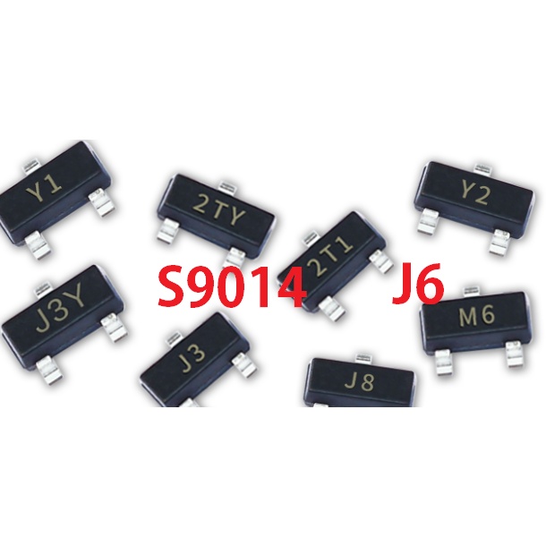20 IC Transistor S9014 SOT-23 chính hãng CJ