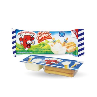 01 Hộp (35gr) Phô mai chấm bánh Con Bò Cười Cheez Dippers của Pháp (Date: 18/12/2020)