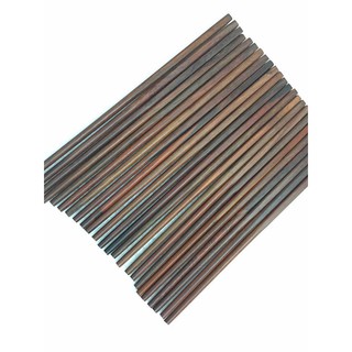 Đũa ăn gỗ trắc đỏ trơn đầu vuông