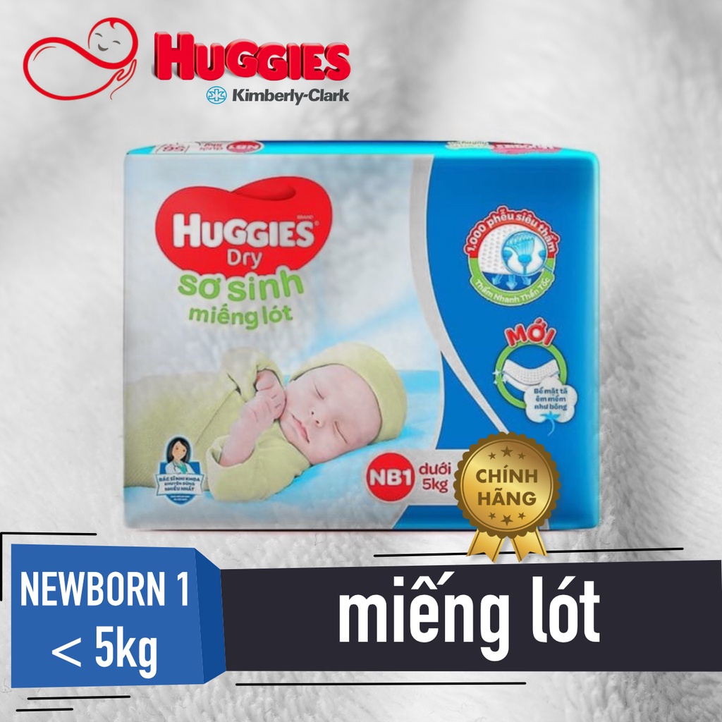 MIẾNG LÓT SƠ SINH Huggies Newborn 1 NB1-56, NB1-100