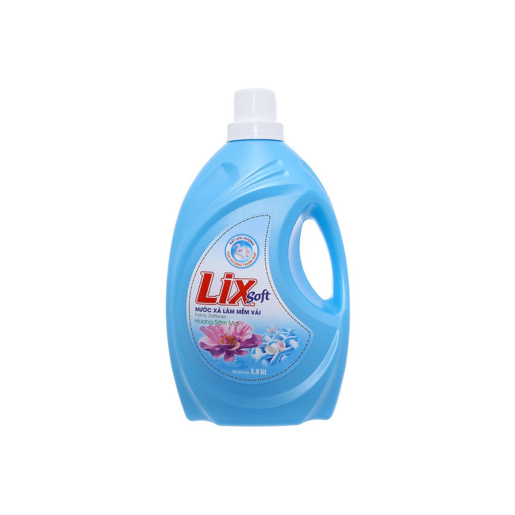 Combo Nước Giặt LIX Aloe Vera 4kg và Nước xả vải Lix hương Sớm Mai 3,8 Lít