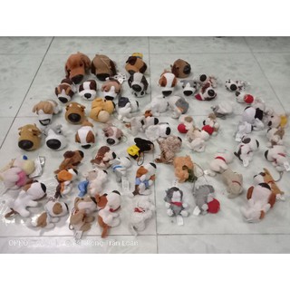 gấu bông chó đầu bự 7cm
